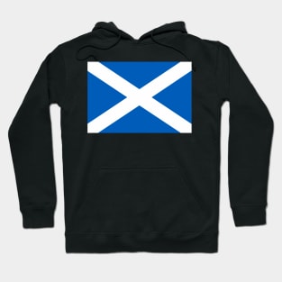 Scotland National Flag St Andrew's Cross Blue & White Saltire Hoodie